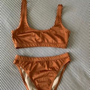 DIXPERFECT - bikini - 2 piece. Size: 8. Orange.